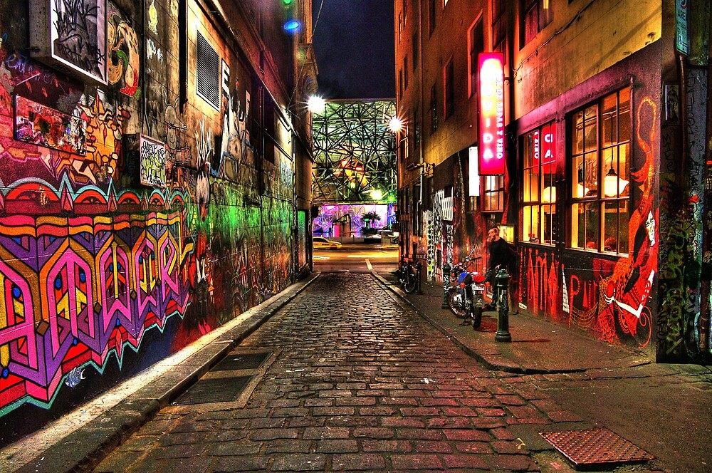 Hosier Lane, Melbourne — fine art print